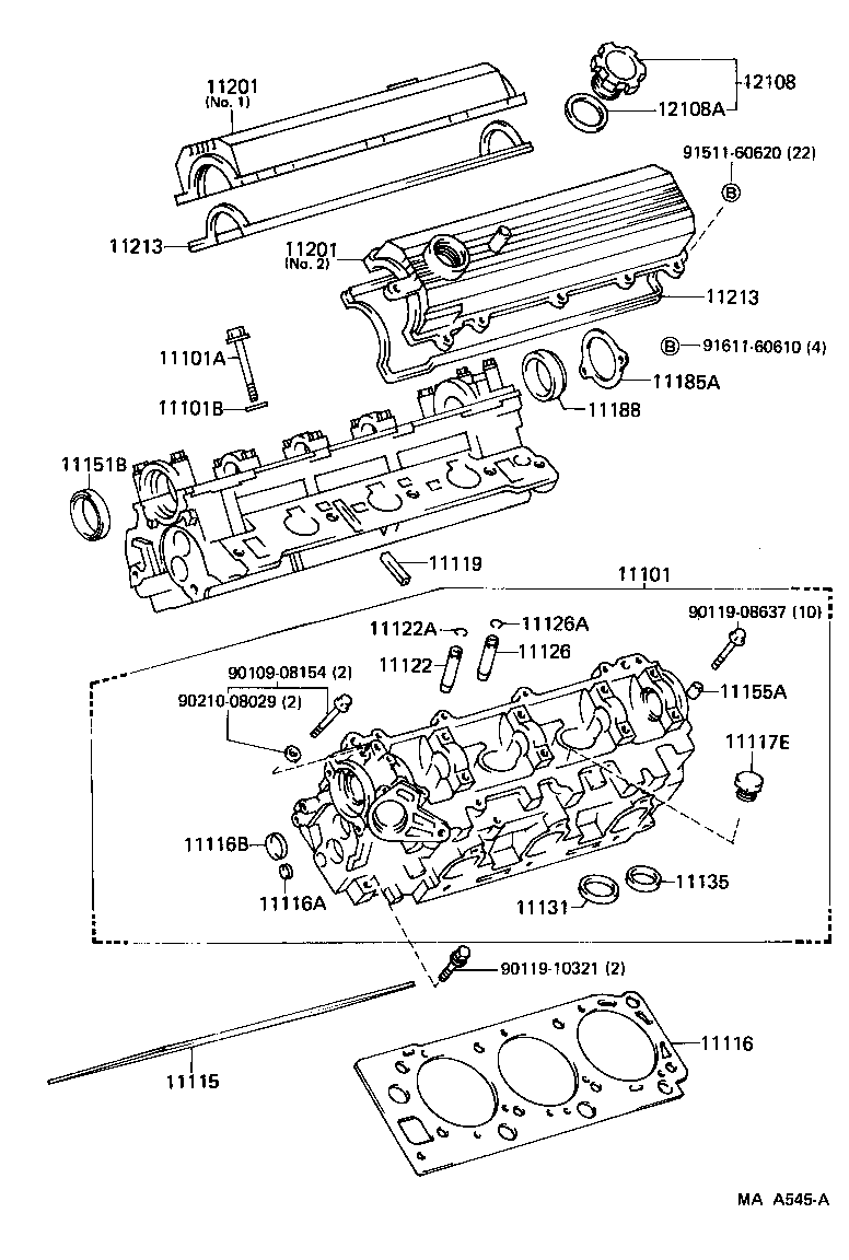  4 RUNNER TRUCK |  CYLINDER HEAD