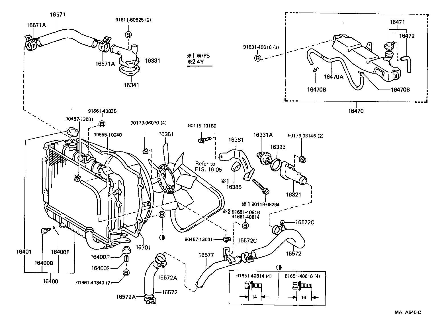  HIACE VAN COMUTER |  RADIATOR WATER OUTLET