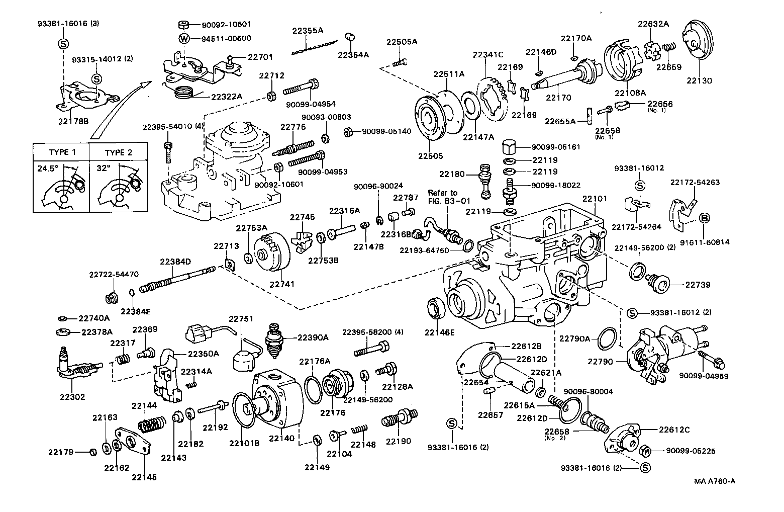  LAND CRUISER 70 |  INJECTION PUMP BODY