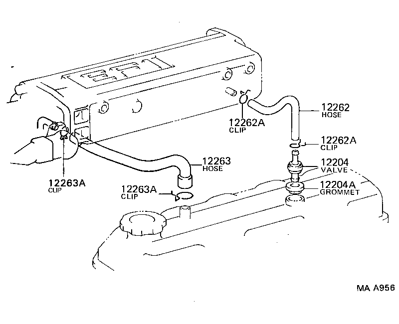  4 RUNNER TRUCK |  VENTILATION HOSE