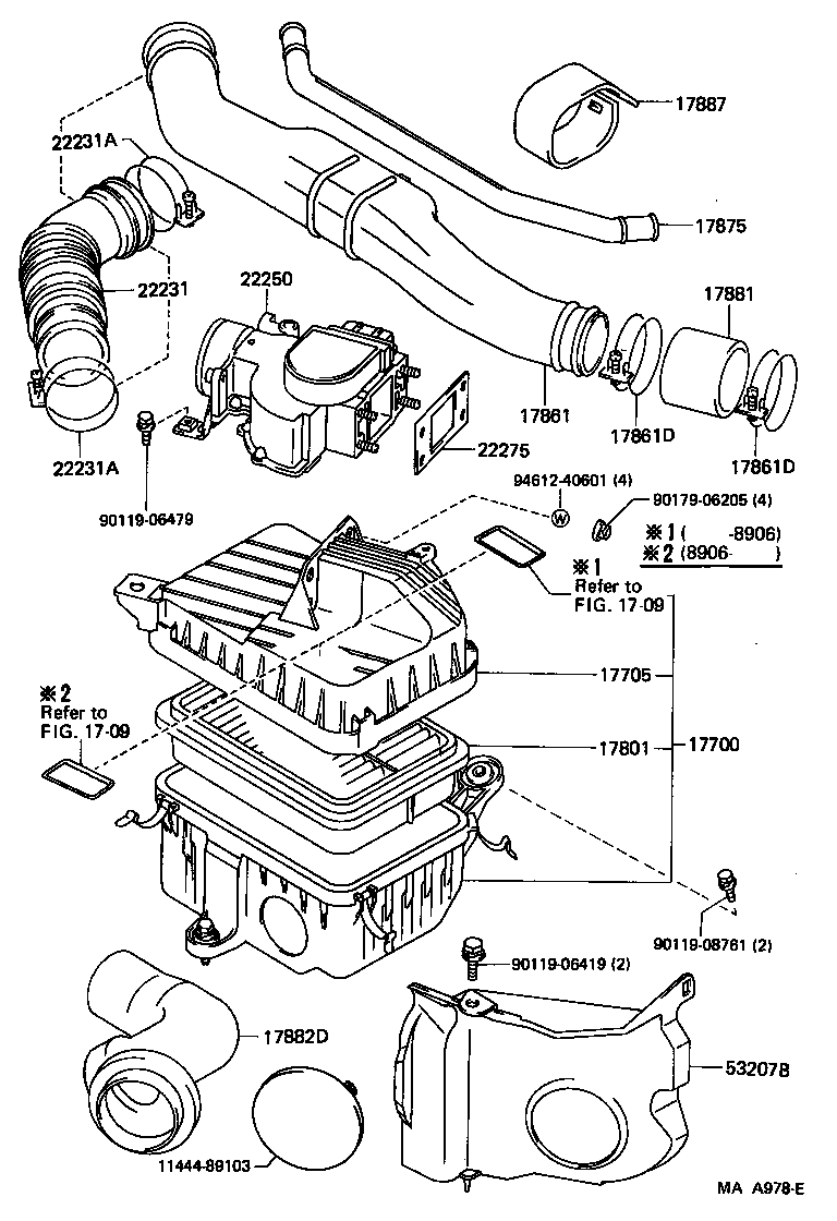  4 RUNNER TRUCK |  AIR CLEANER