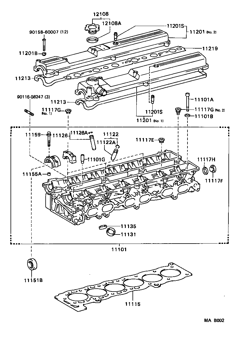  SUPRA |  CYLINDER HEAD