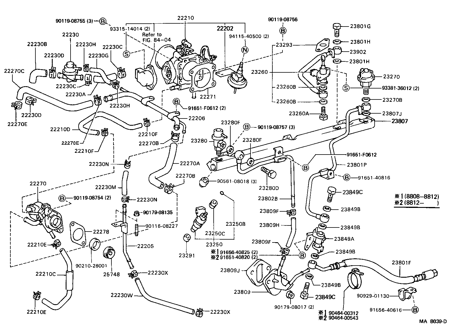  SUPRA |  FUEL INJECTION SYSTEM