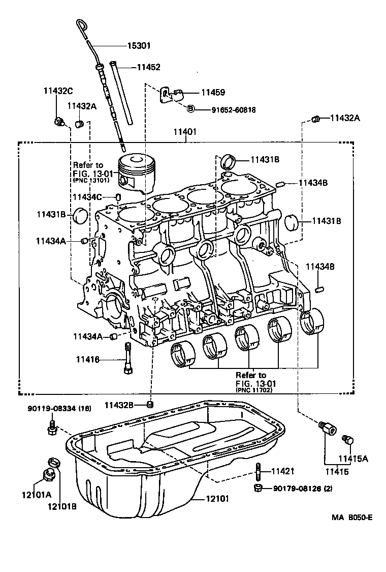  CRESSIDA WAGON |  CYLINDER BLOCK