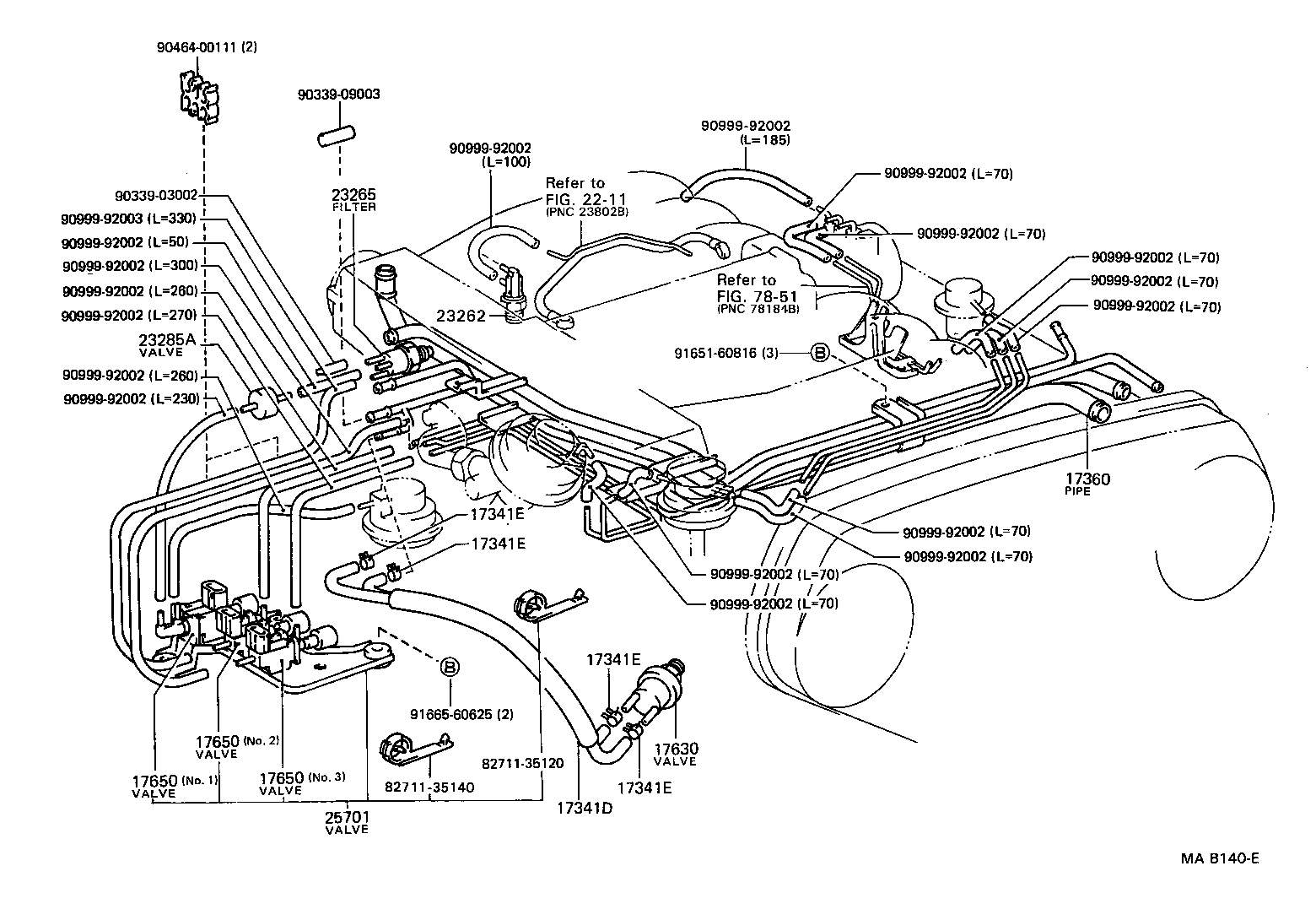  4 RUNNER TRUCK |  VACUUM PIPING