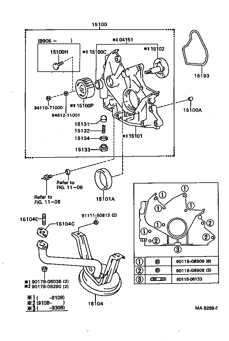  LITEACE VAN WAGON |  ENGINE OIL PUMP