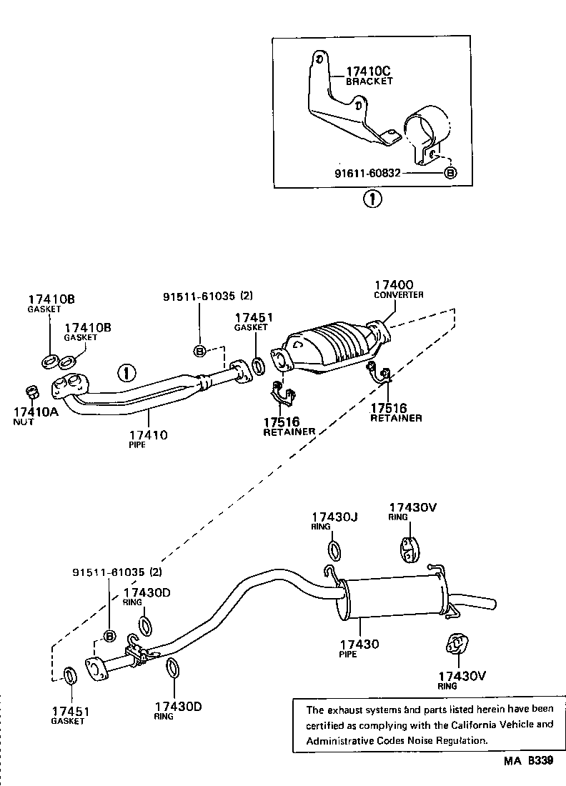  VAN |  EXHAUST PIPE