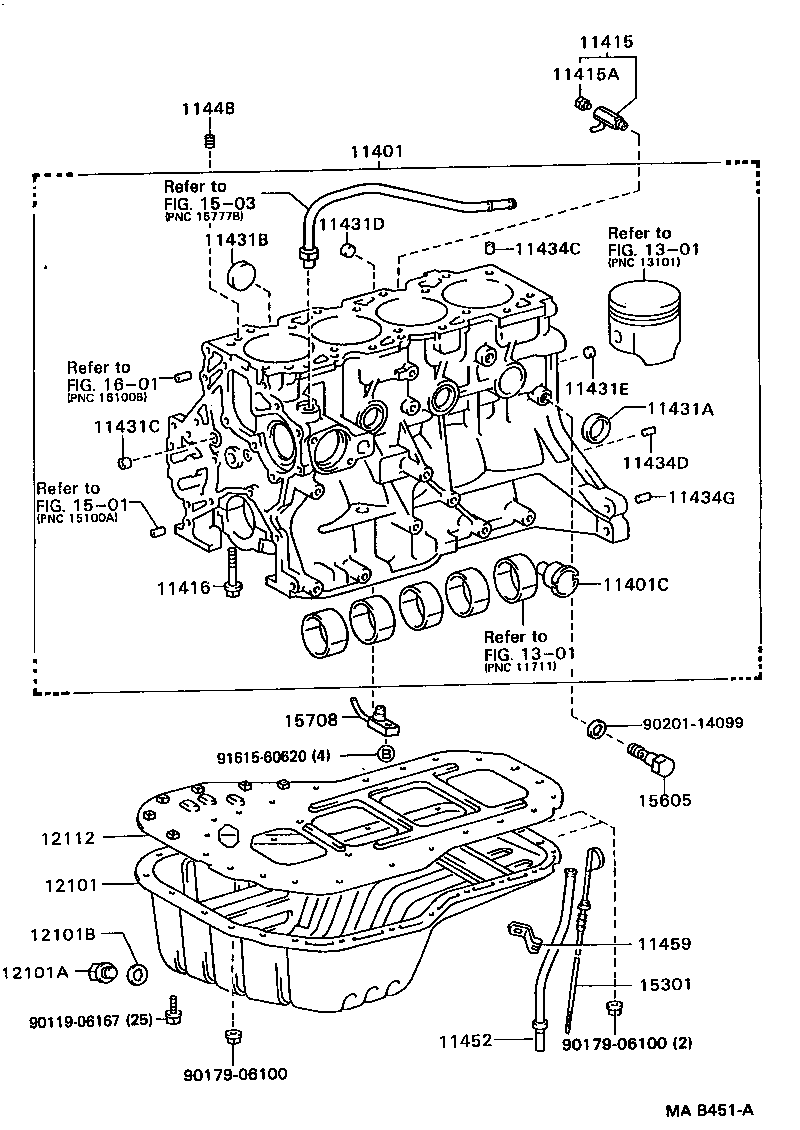  LITEACE VAN WAGON |  CYLINDER BLOCK