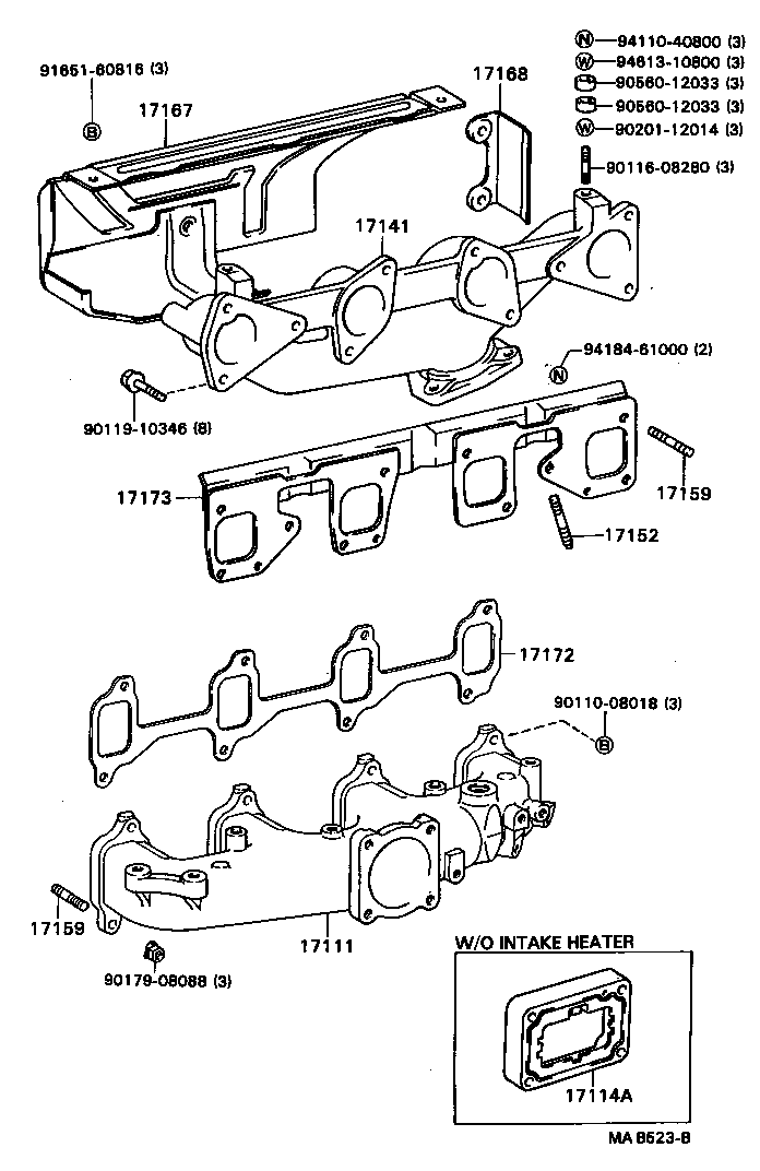  LAND CRUISER 70 |  MANIFOLD