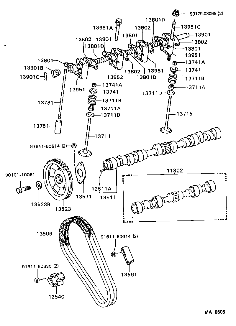  LITEACE VAN WAGON |  CAMSHAFT VALVE