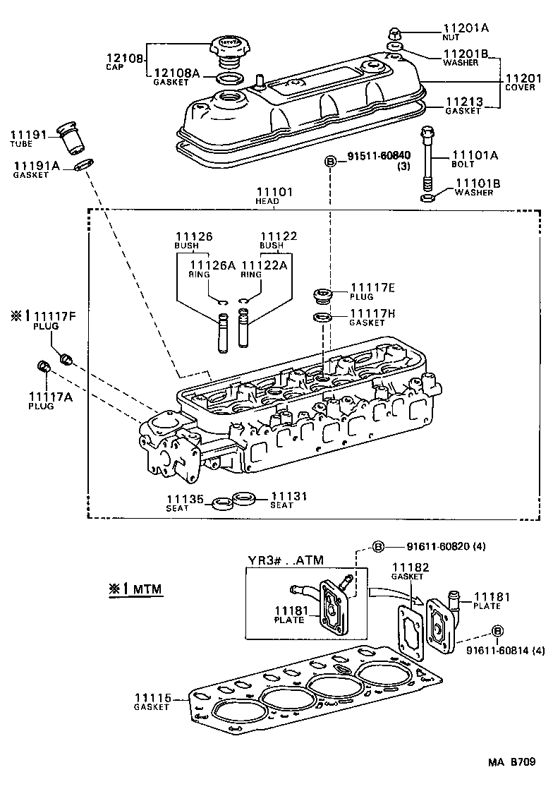  VAN |  CYLINDER HEAD