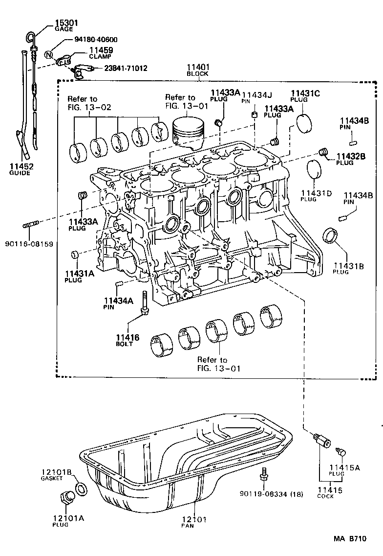  VAN |  CYLINDER BLOCK
