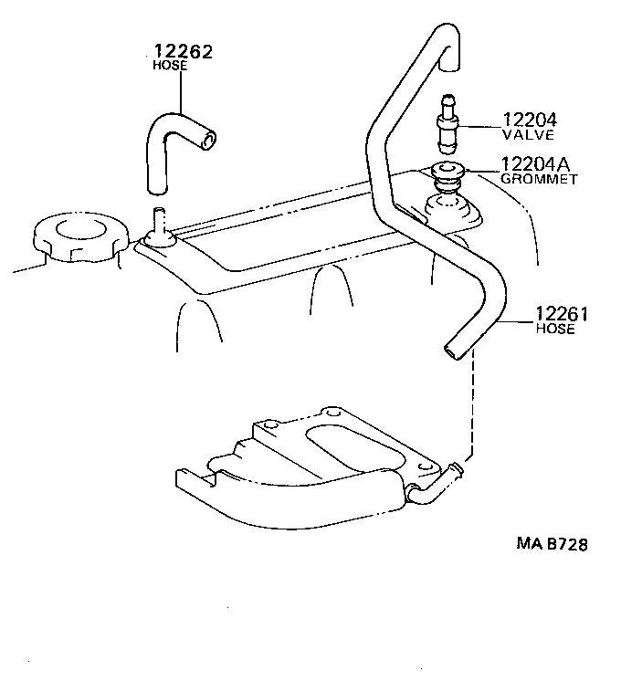  CRESSIDA WAGON |  VENTILATION HOSE