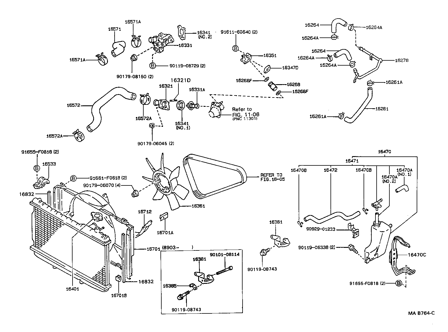  CRESSIDA WAGON |  RADIATOR WATER OUTLET