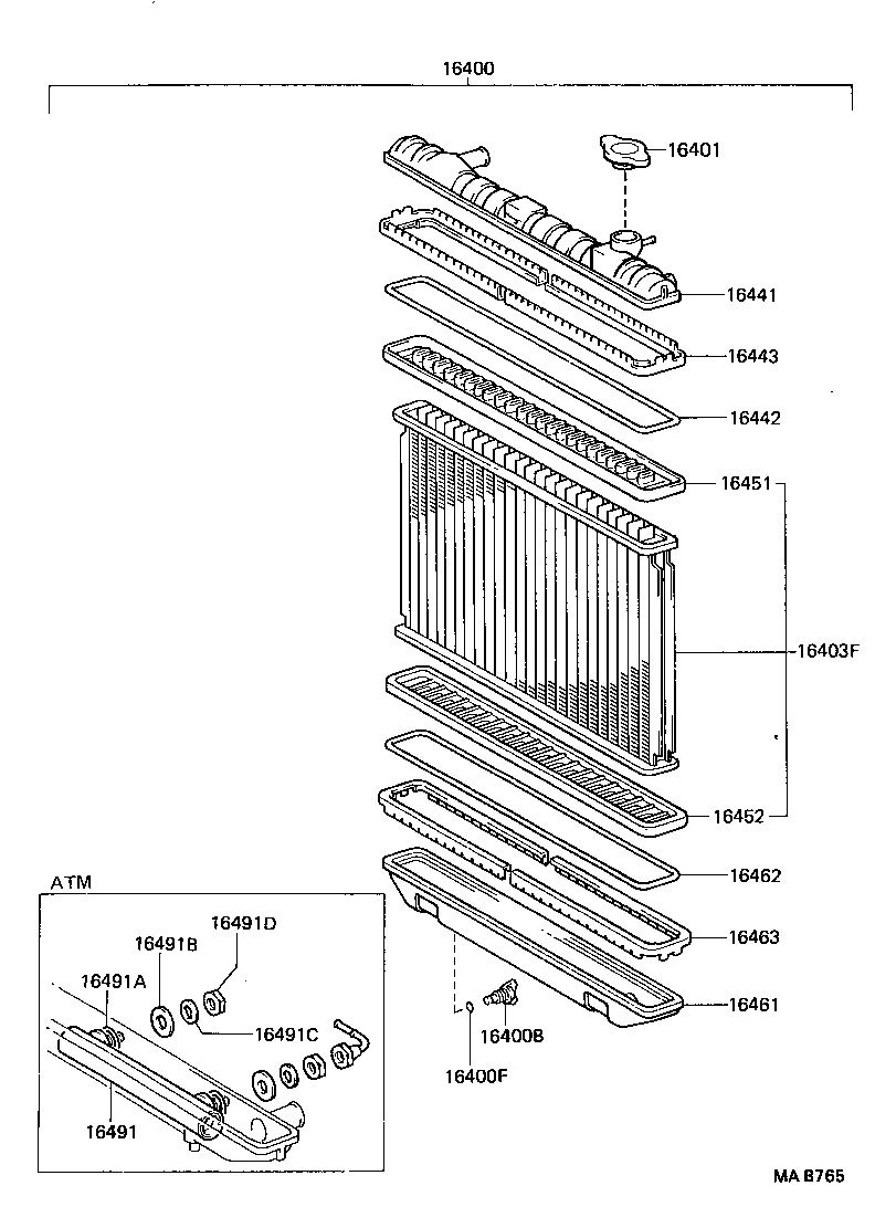  CRESSIDA WAGON |  RADIATOR WATER OUTLET