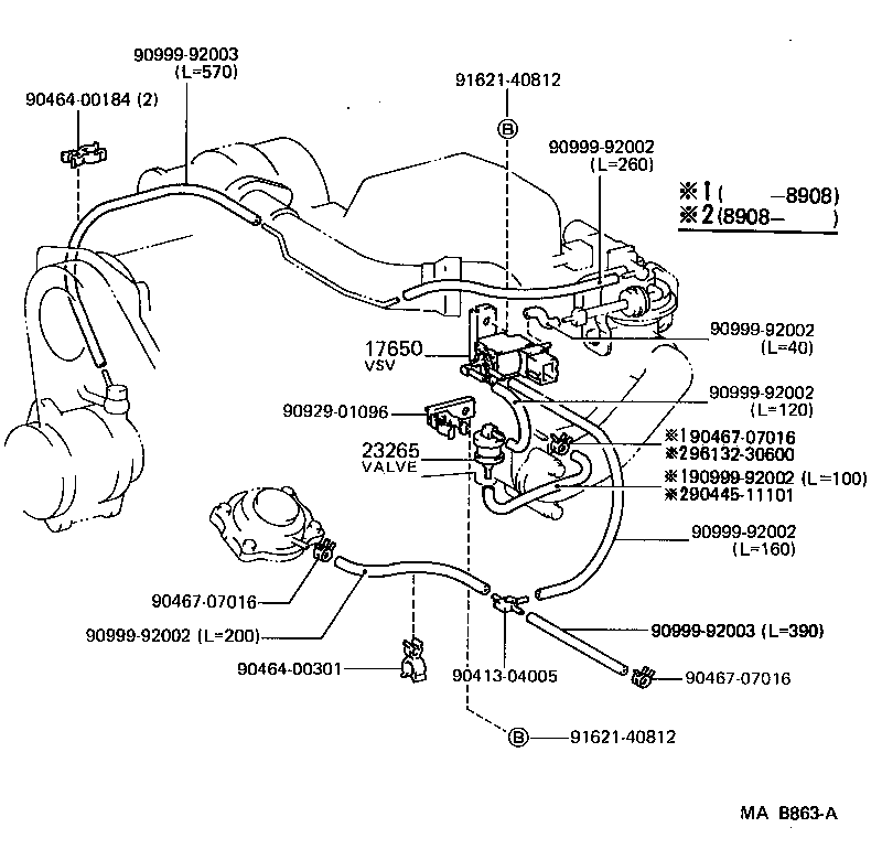  LAND CRUISER 70 |  VACUUM PIPING