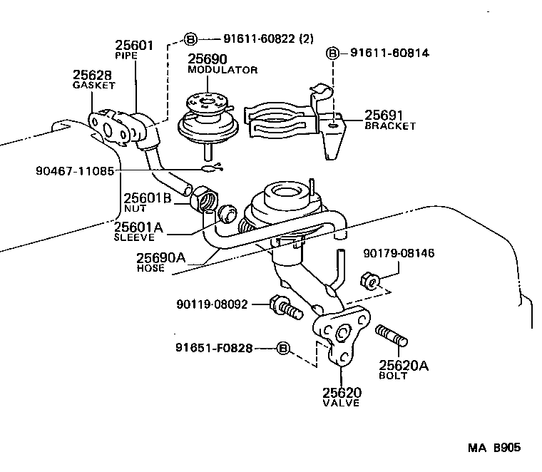  LAND CRUISER 70 |  EXHAUST GAS RECIRCULATION SYSTEM