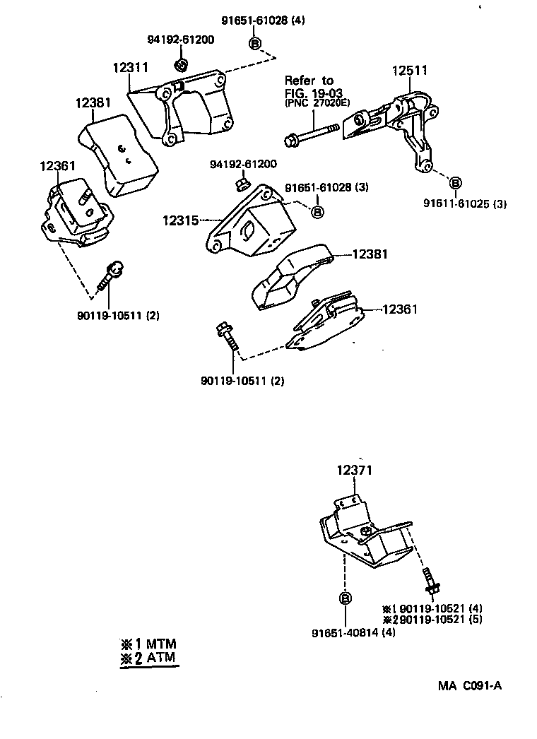  4 RUNNER TRUCK |  MOUNTING
