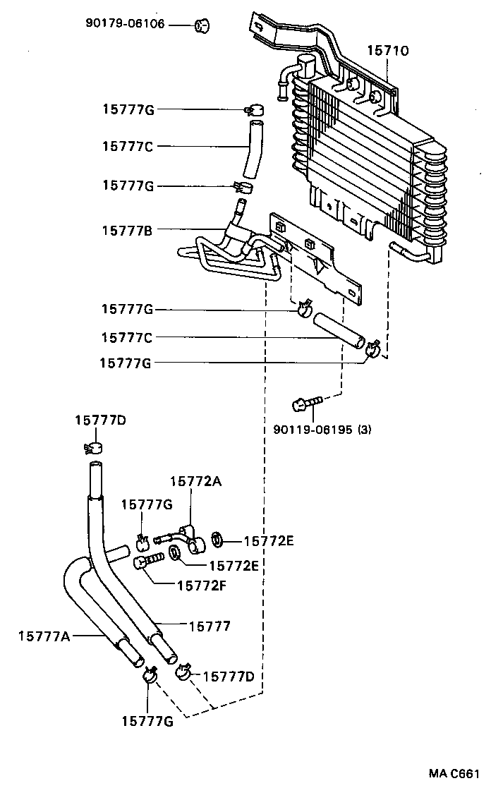  CELICA |  ENGINE OIL COOLER