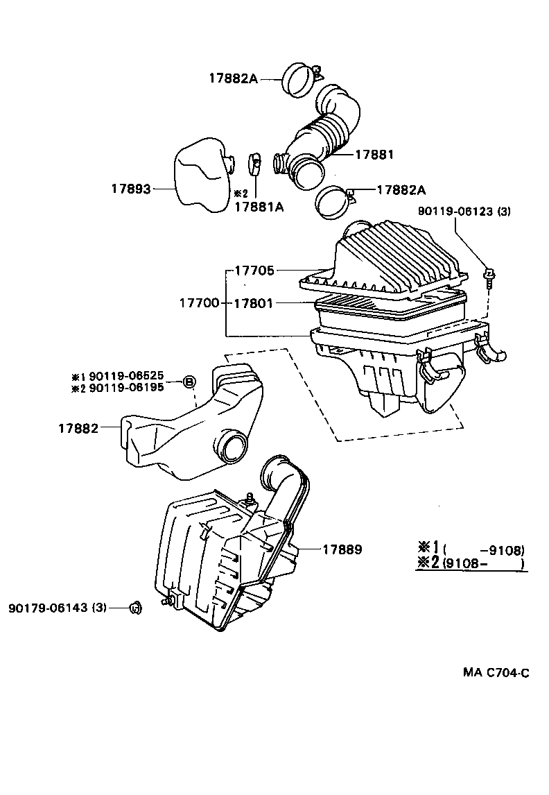  CELICA |  AIR CLEANER