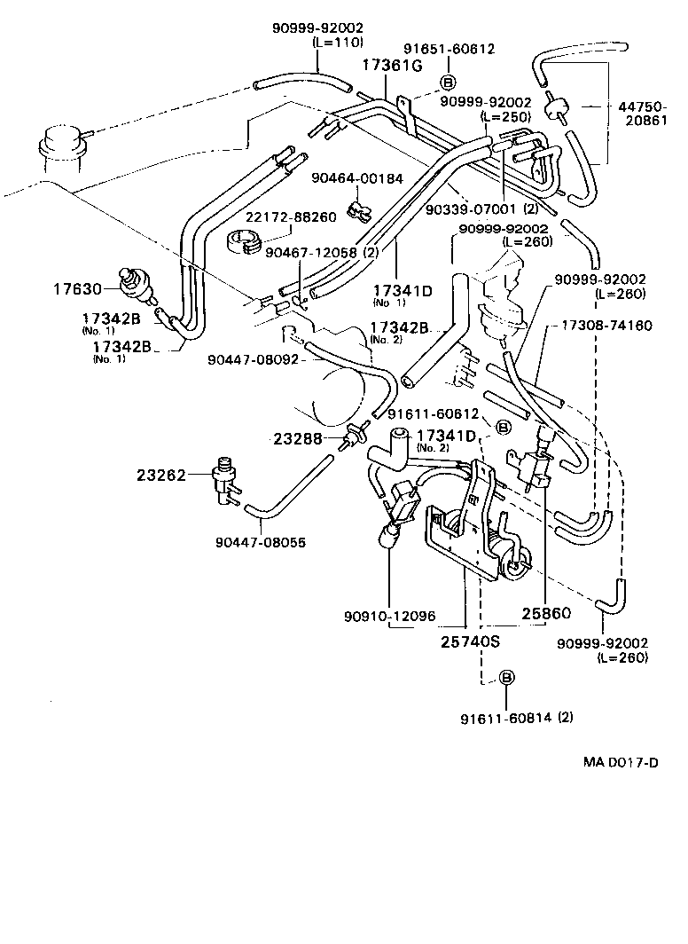  CELICA |  VACUUM PIPING