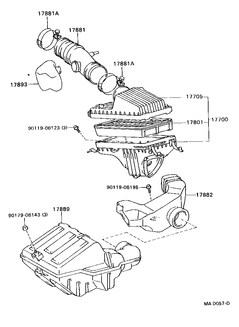  CELICA |  AIR CLEANER