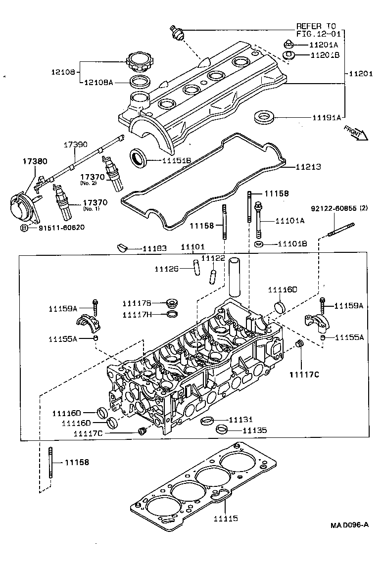  CARINA 2 |  CYLINDER HEAD