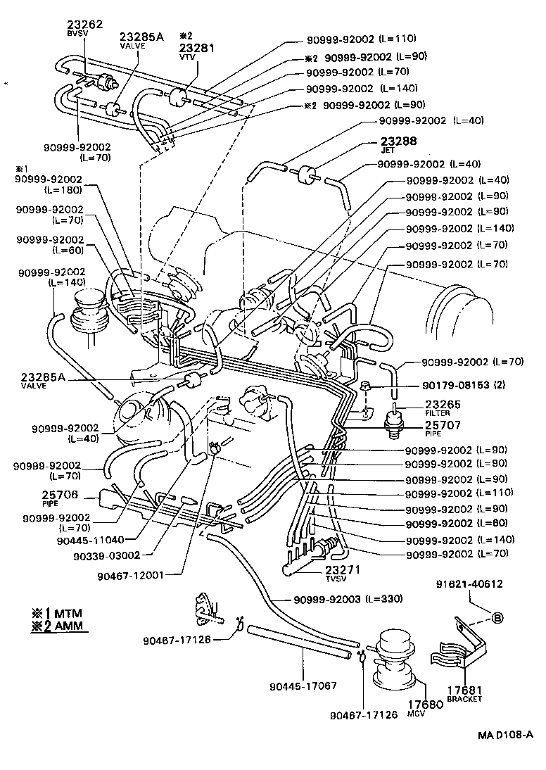  CARINA 2 |  VACUUM PIPING