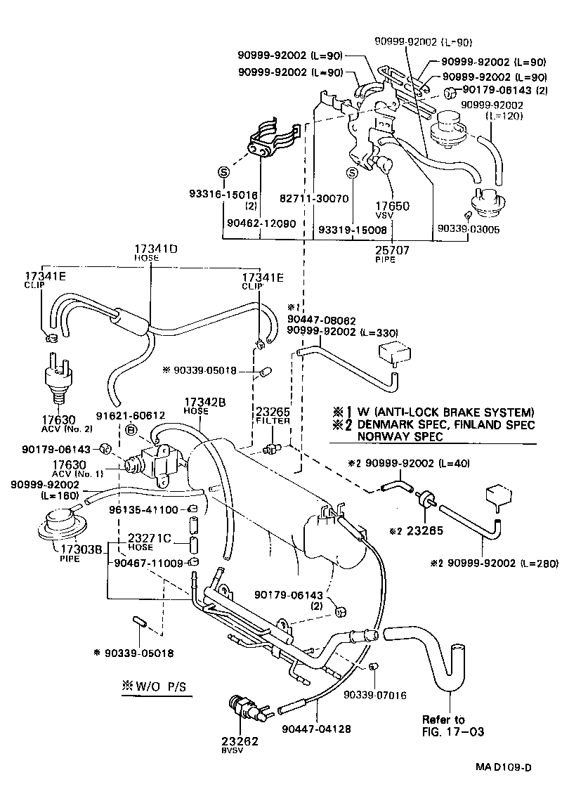  CARINA 2 |  VACUUM PIPING