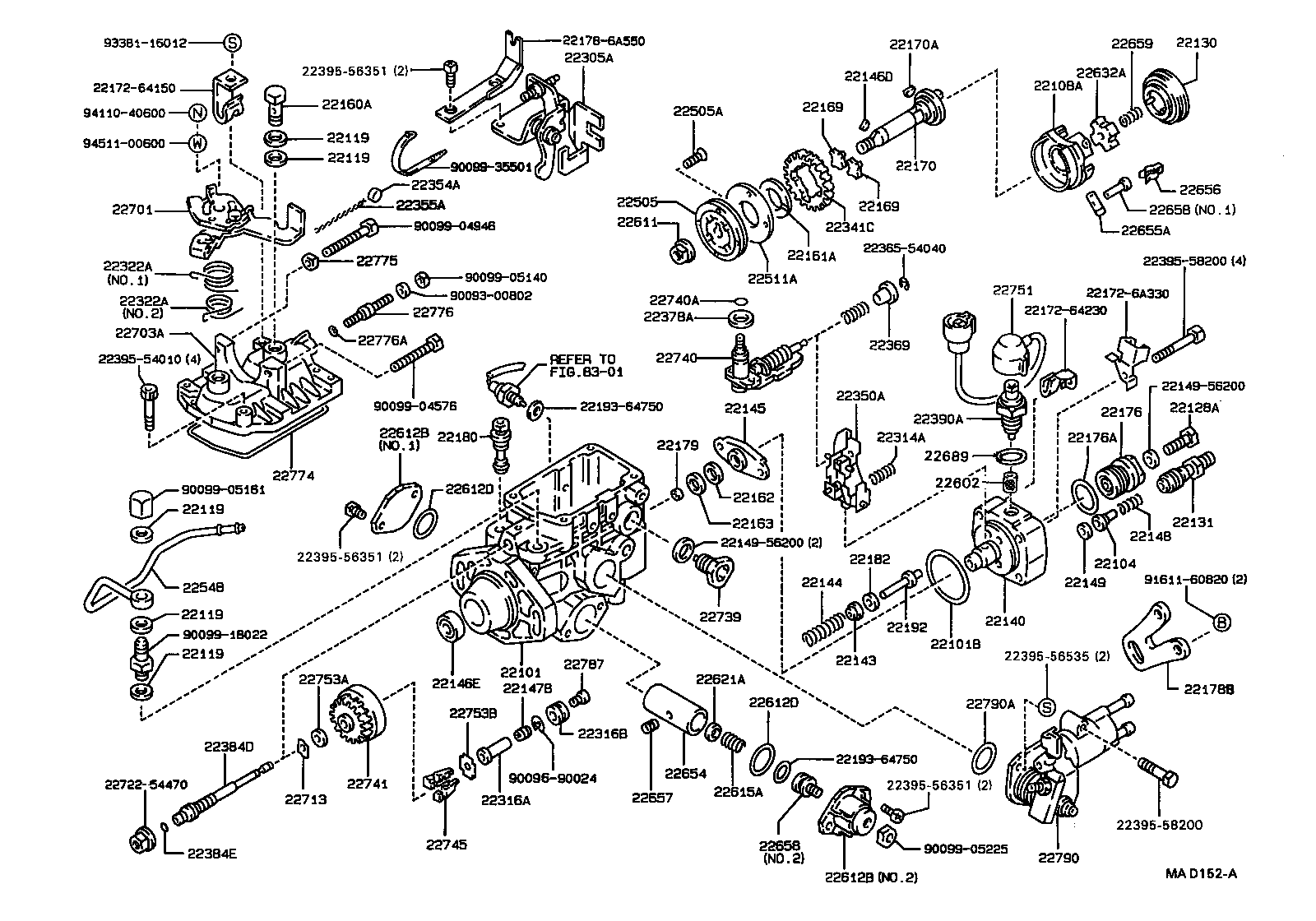  CARINA 2 |  INJECTION PUMP BODY