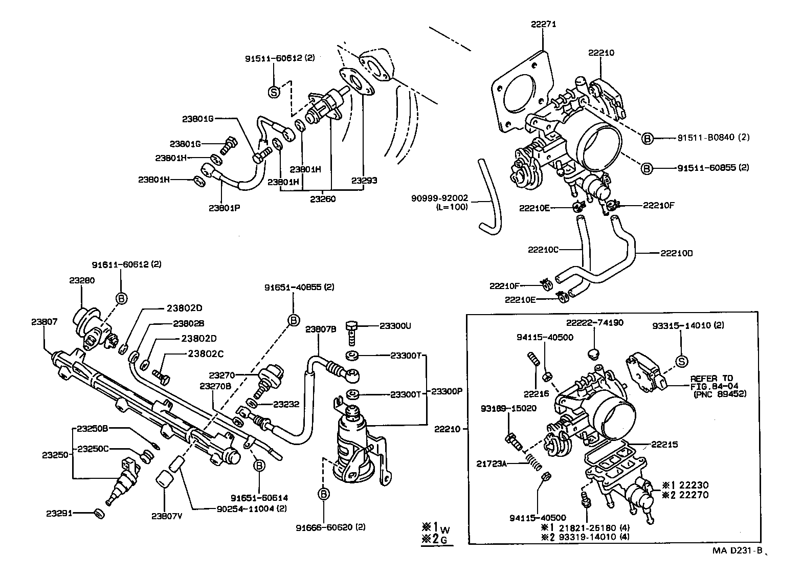  CARINA 2 |  FUEL INJECTION SYSTEM