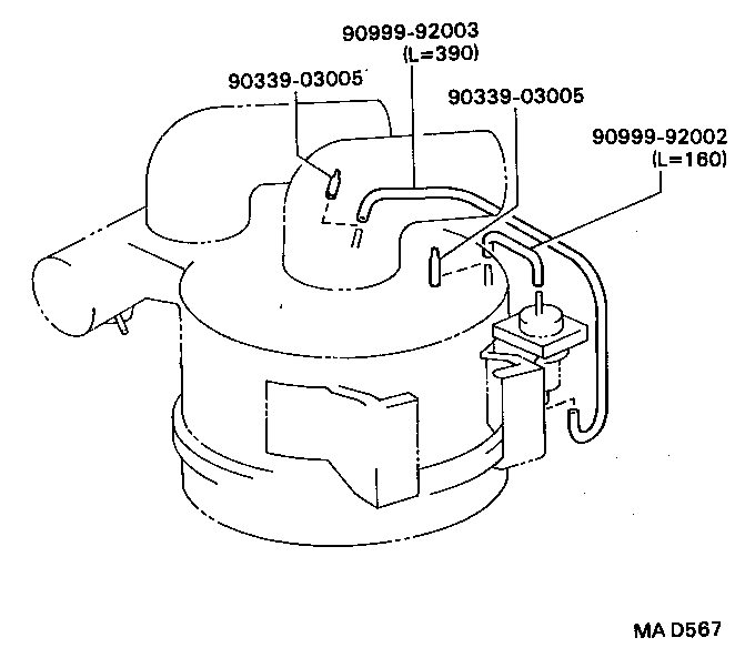  COASTER |  VACUUM PIPING