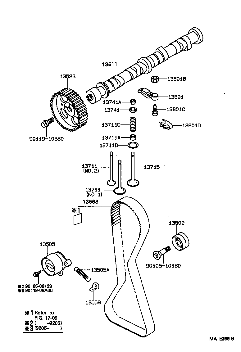  TERCEL |  CAMSHAFT VALVE