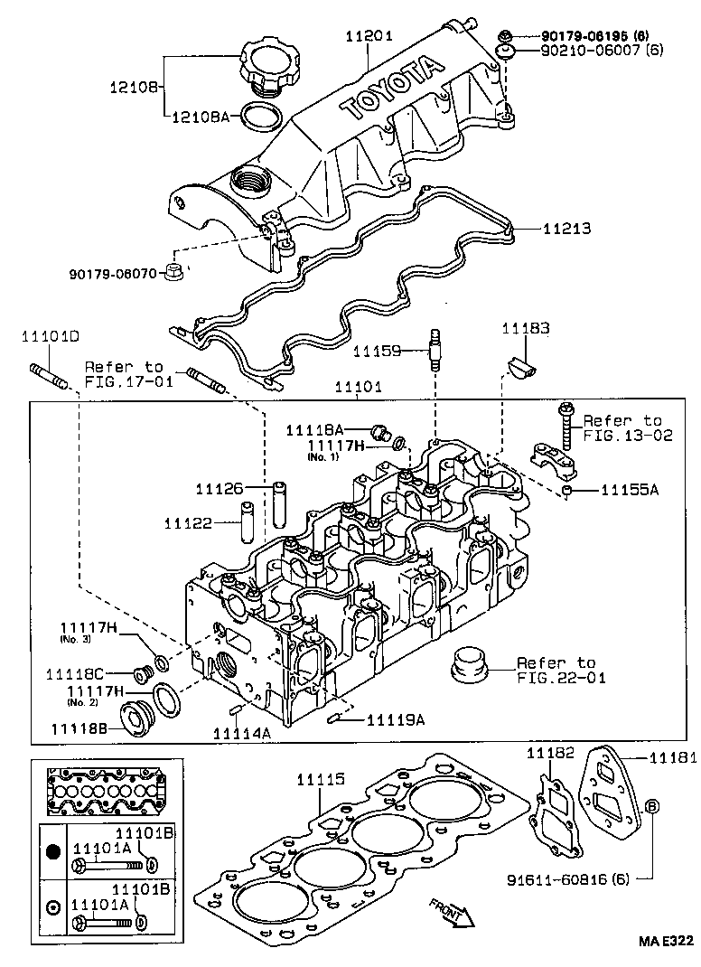  CARINA 2 |  CYLINDER HEAD