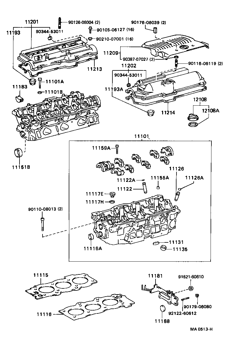  CAMRY JPP |  CYLINDER HEAD