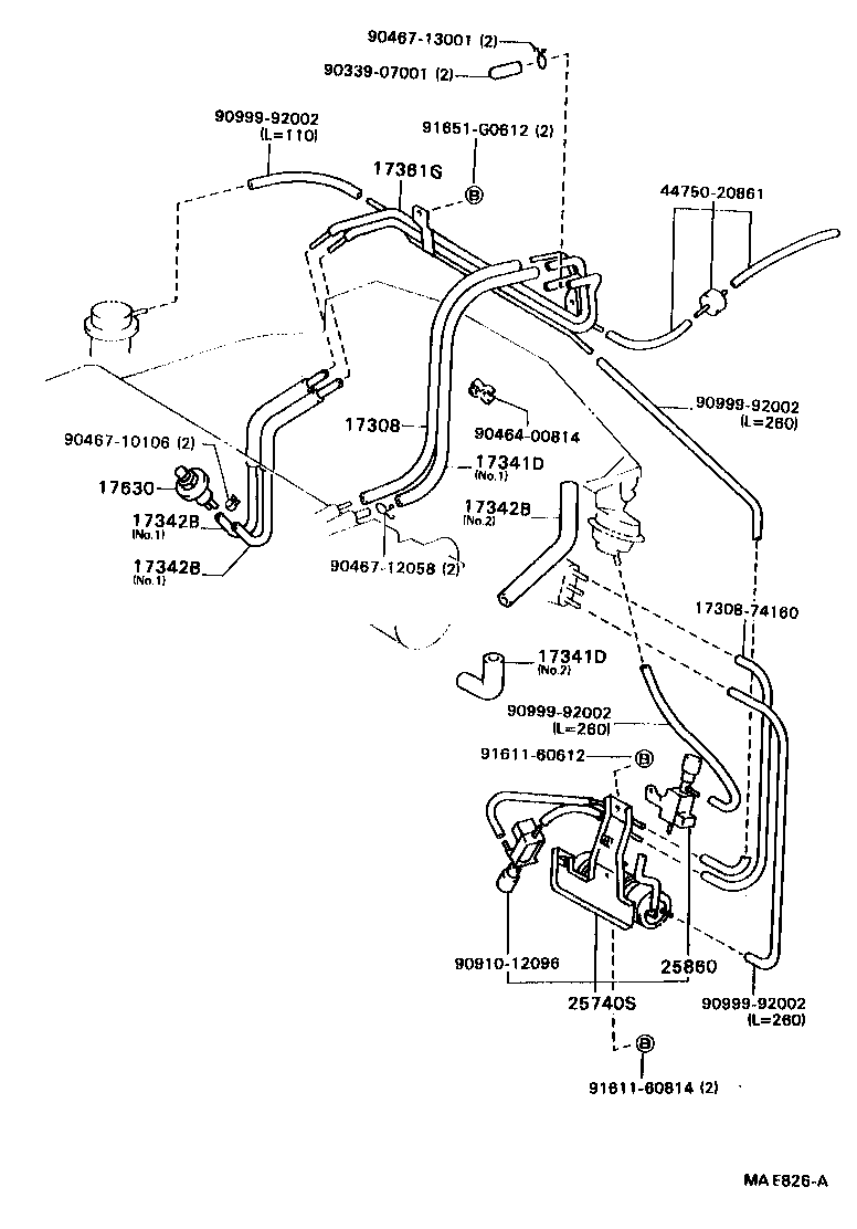  CELICA |  VACUUM PIPING