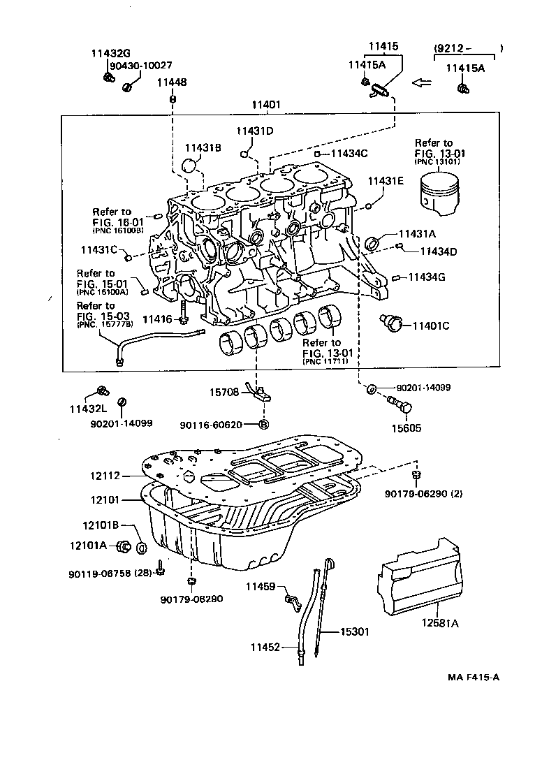  LITEACE VAN WAGON |  CYLINDER BLOCK