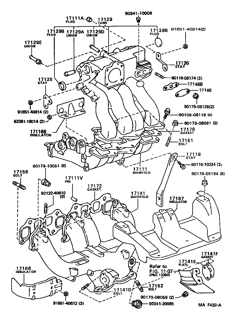  LITEACE VAN WAGON |  MANIFOLD