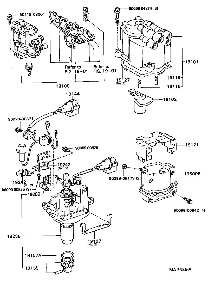  LITEACE VAN WAGON |  DISTRIBUTOR