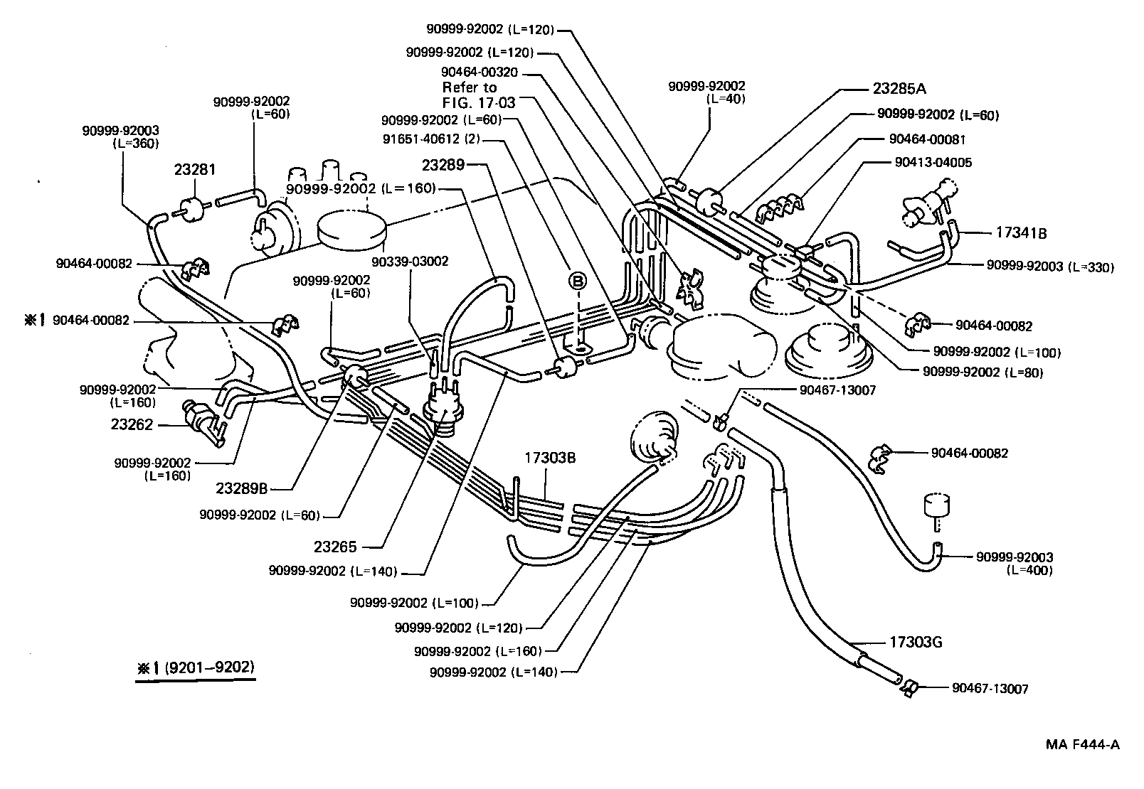  LITEACE VAN WAGON |  VACUUM PIPING