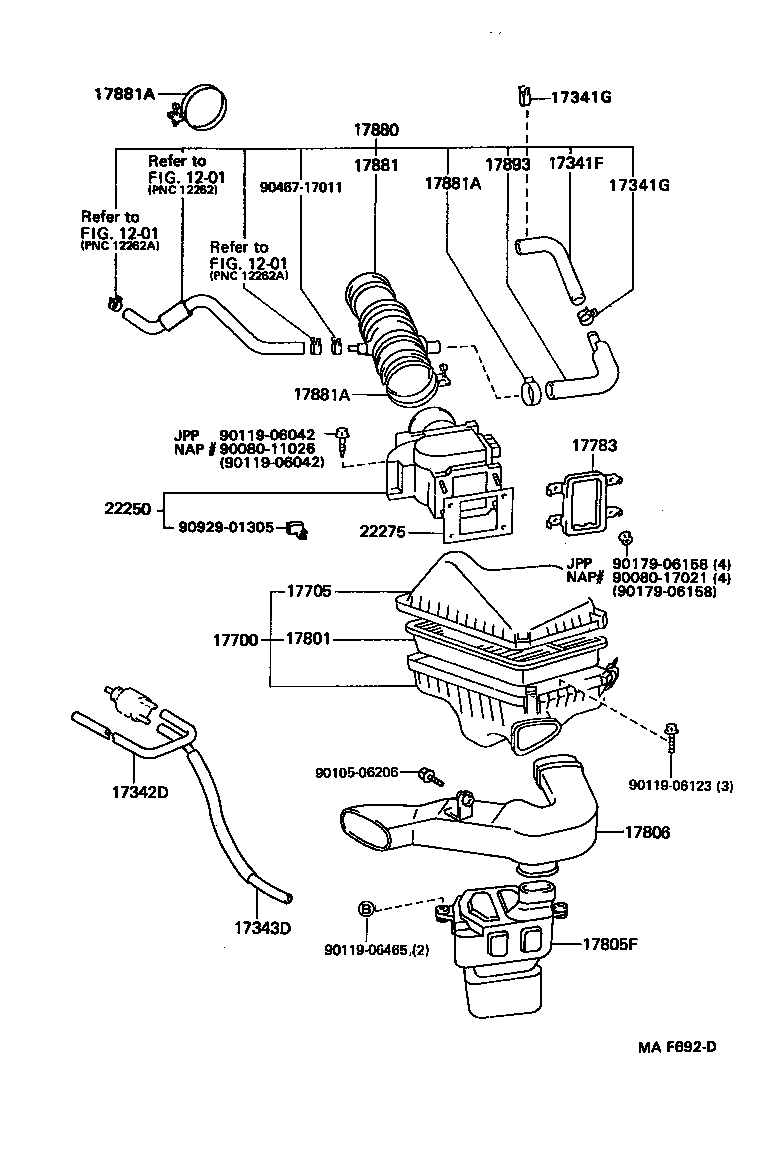  CAMRY JPP |  AIR CLEANER