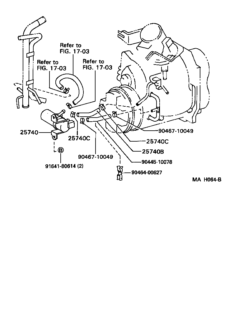  PREVIA |  MANIFOLD AIR INJECTION SYSTEM