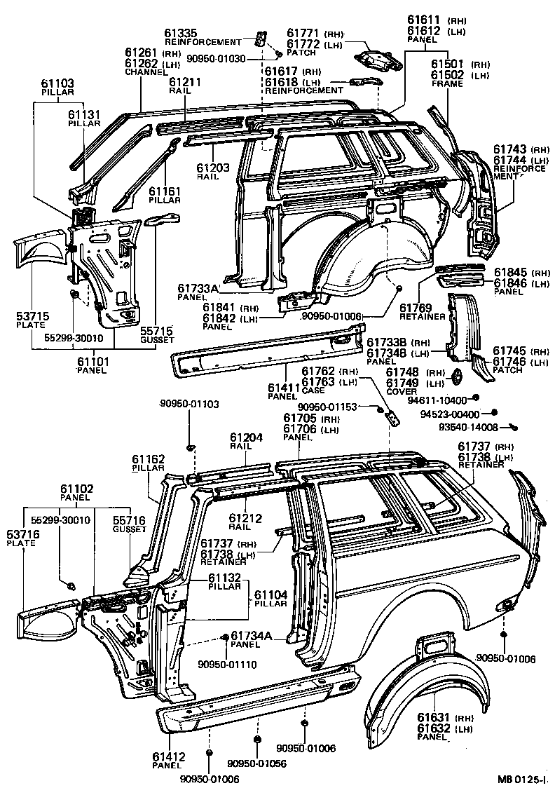  TOYOTA1000 |  SIDE MEMBER