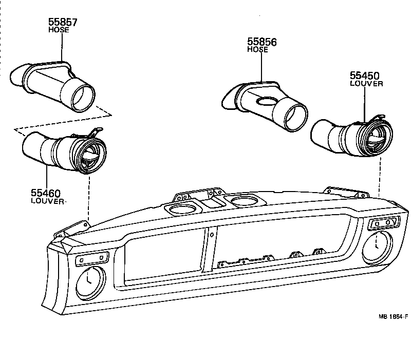  TOYOTA1000 |  COWL VENTILATOR