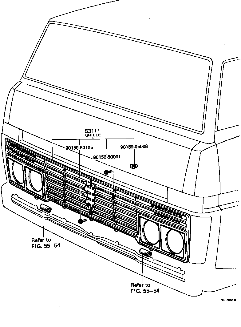  DYNA |  RADIATOR GRILLE