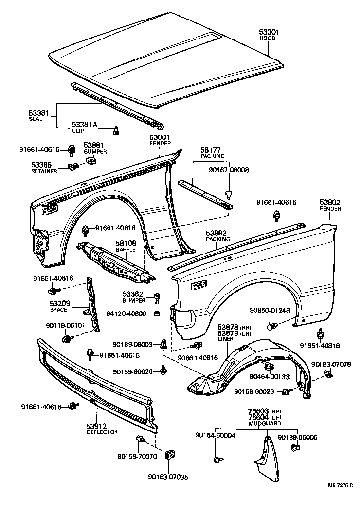 1989 toyota celica body parts #6