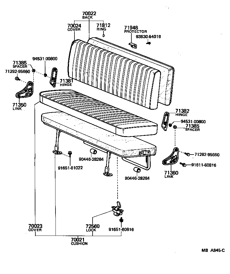  LITEACE |  SEAT SEAT TRACK