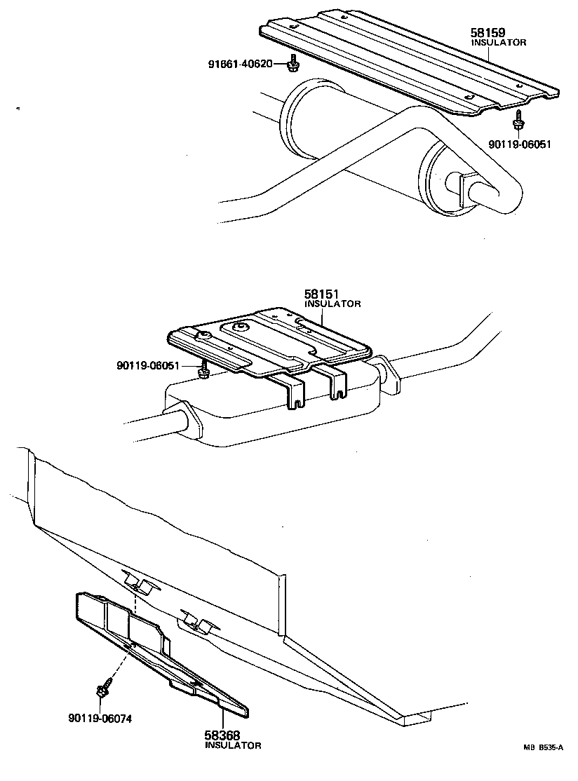  LAND CRUISER 40 |  FLOOR INSULATOR