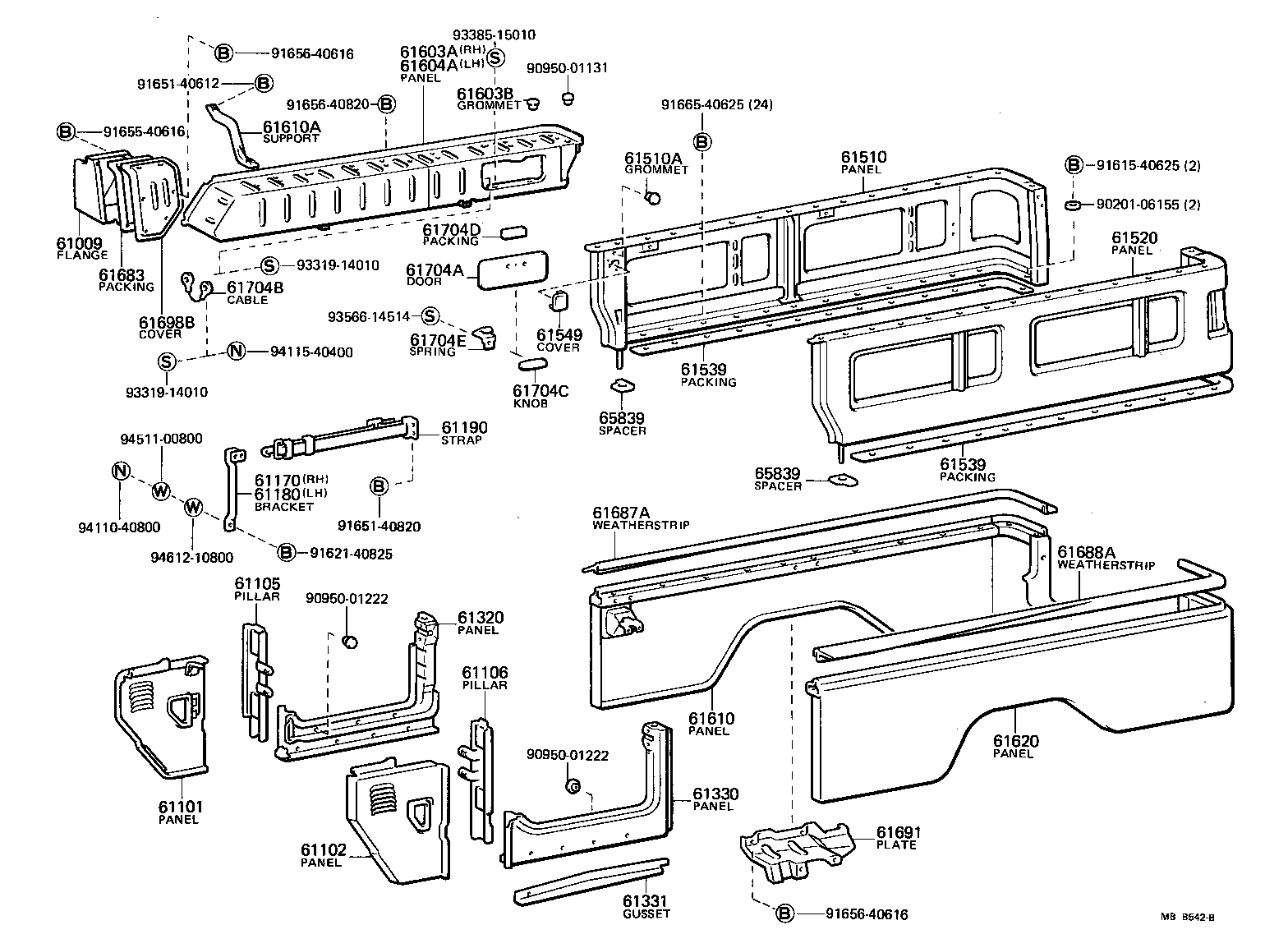  LAND CRUISER 40 |  SIDE MEMBER