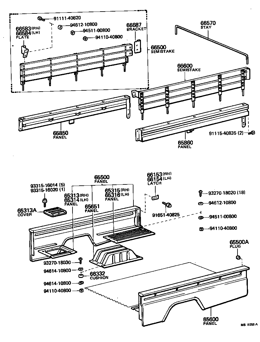  LAND CRUISER 40 |  REAR BODY SIDE PANEL